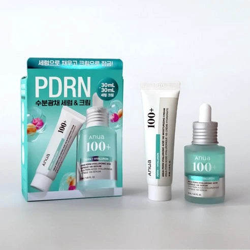 ANUA PDRN Hyaluronic Acid Capsule Set 60ml | Serum + Cream