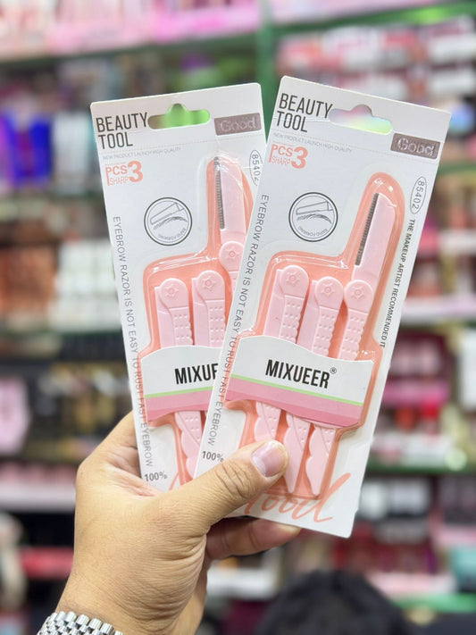 Mixueer Eyebrows Razor (3 Pcs)