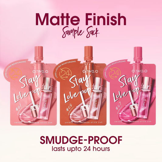 O.TWO.O ULTRA STAY LOLEPOP LIPSTICK TESTER