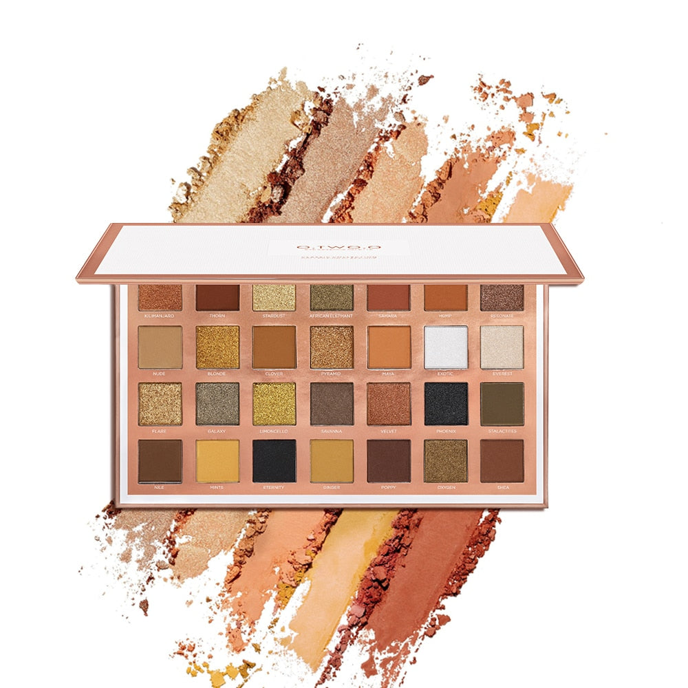 O.TWO.O EYE ESSENCE PALETTE (28 COLORS EYESHADOW)