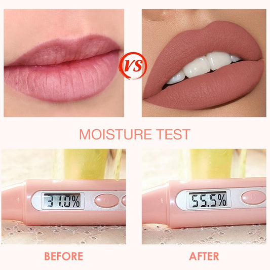 O.TWO.O HONEY WHISPER VELVET MATTE LIP GLAZE