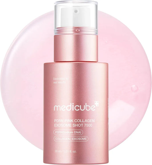 Medicube PDRN Pink Collagen Exosome Shot 7,500 ppm.