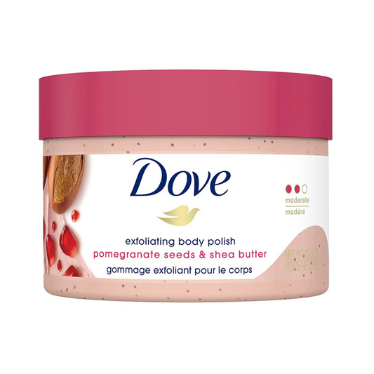 Dove Pomegranate Seeds & Shea Butter Exfoliating Body Polish, 298g ( US Version )