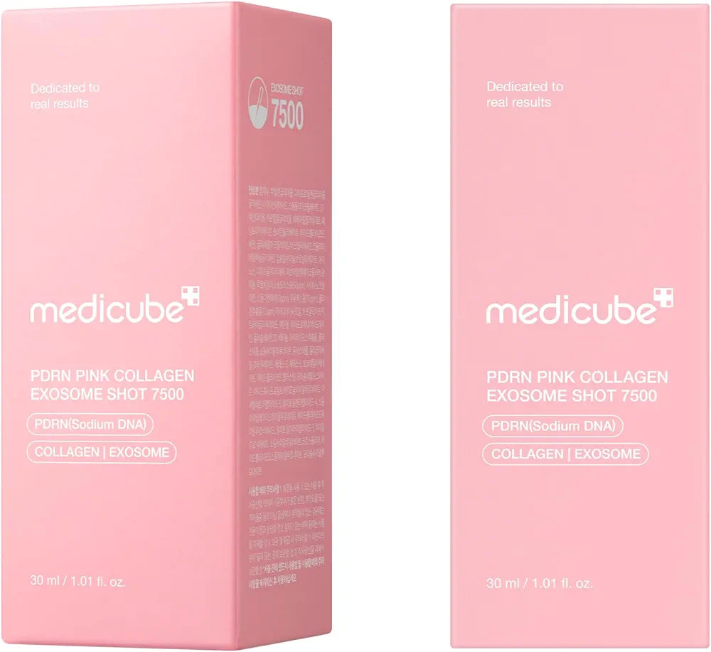 Medicube PDRN Pink Collagen Exosome Shot 7,500 ppm.