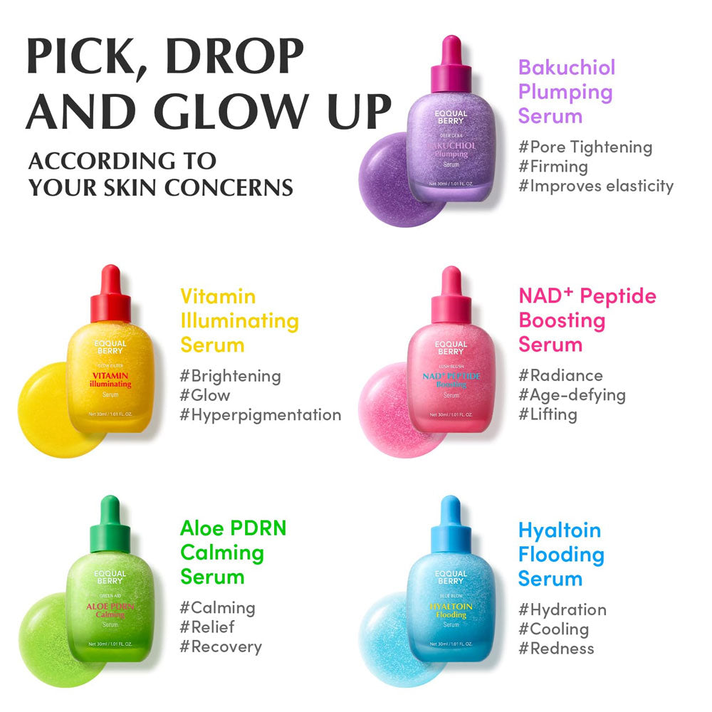 EQQUALBERRY NAD+ Peptide Boosting Serum 30ml