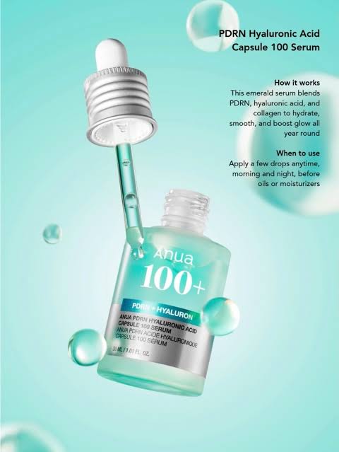 ANUA PDRN Hyaluronic Acid Capsule Set 60ml | Serum + Cream