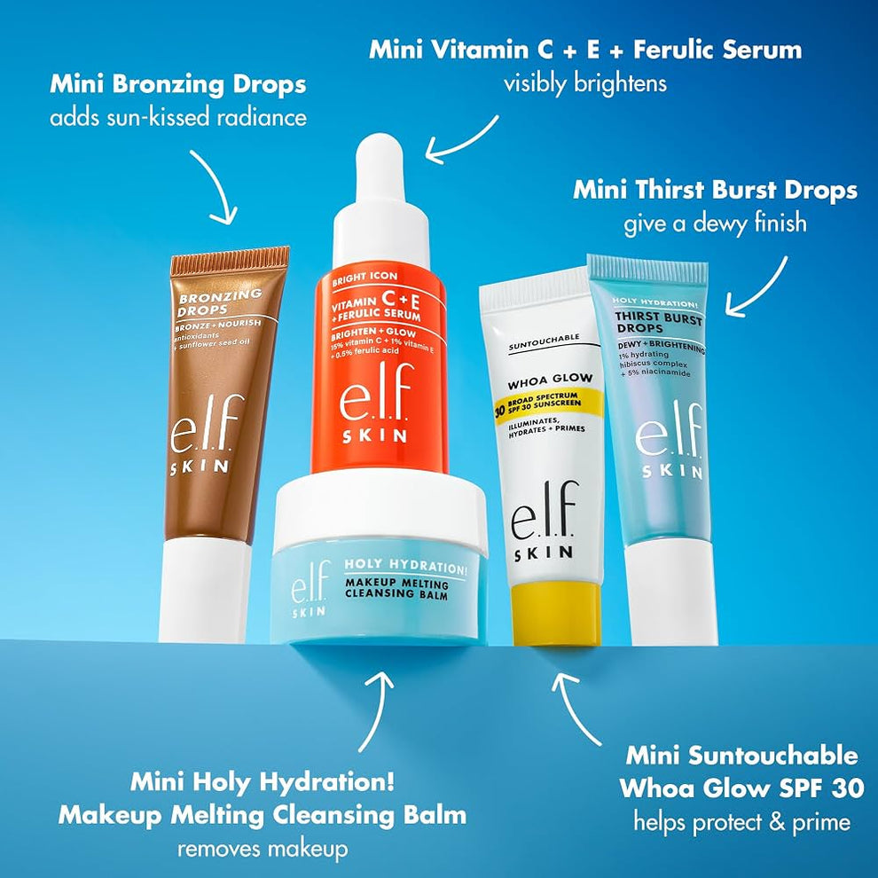 Elf Best & Obsessed Skincare Kit – 5-Piece Travel Set
