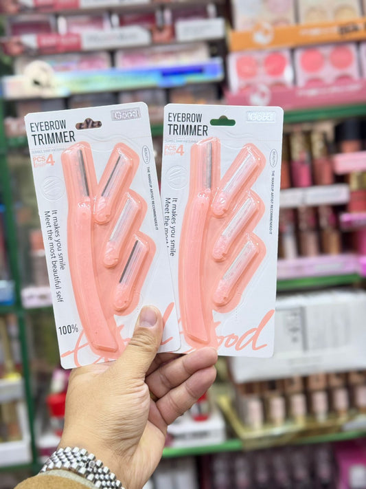 Mixueer Eyebrows Trimmer Set (4 Pcs) Replaceable Blades