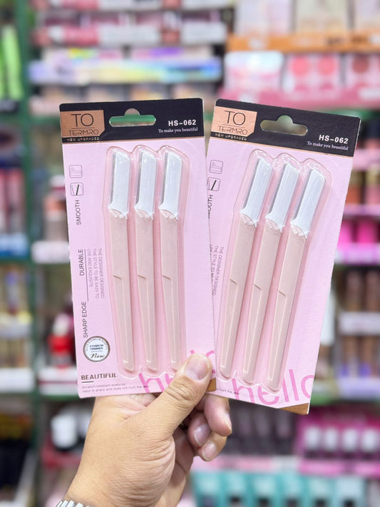 Termro HS-062 Eyebrows Trimmer (3 Pcs Set)