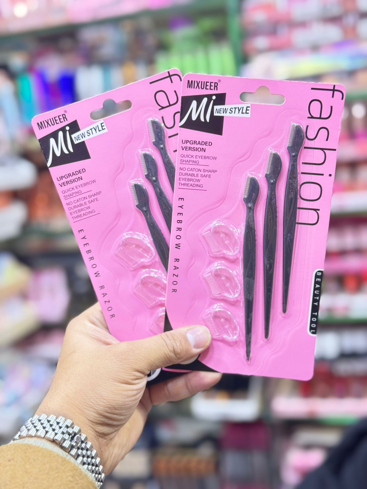 Mixueer Eyebrows Razor (3 Pcs) Upgraded Version