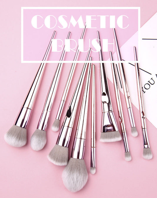 O.TWO.O 10PCS CHROME BRUSHES SET