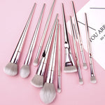 O.TWO.O 10PCS CHROME BRUSHES SET