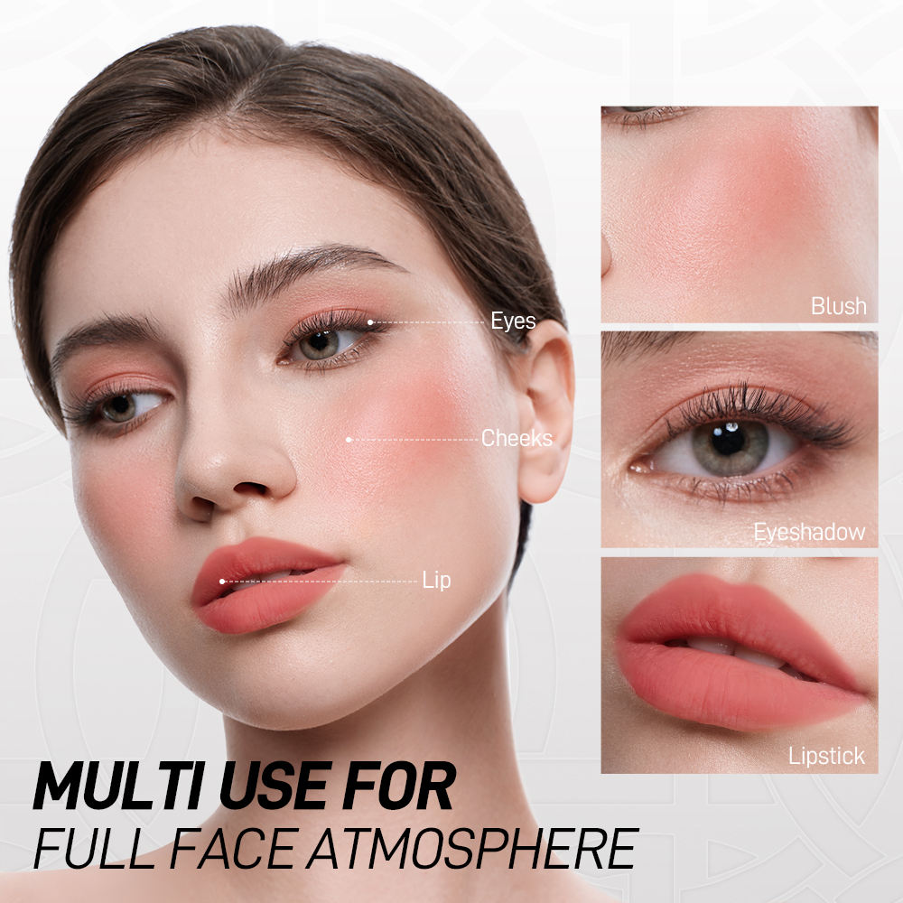 O.TWO.O HAUTE DUAL COLOR SILKY SOFT LIP AND CHEEK STICK