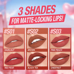 O.TWO.O MATTE LOCK COLOR LIP GLAZE SET