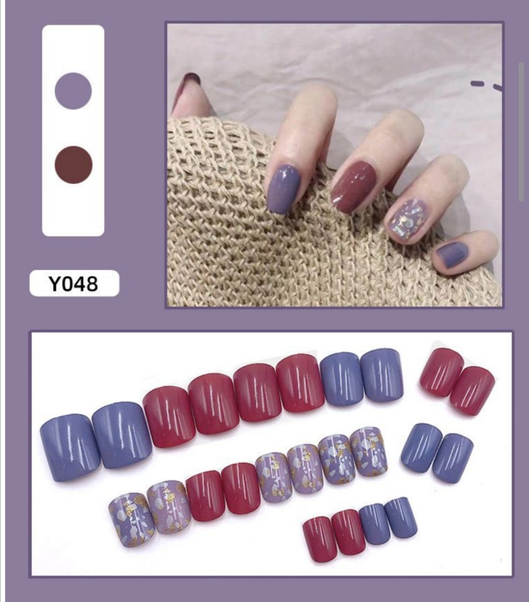 O.TWO.O STICK ON NAILS