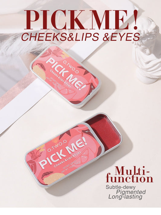 O.TWO.O PICK ME CHEEKS LIPS & EYES TINT