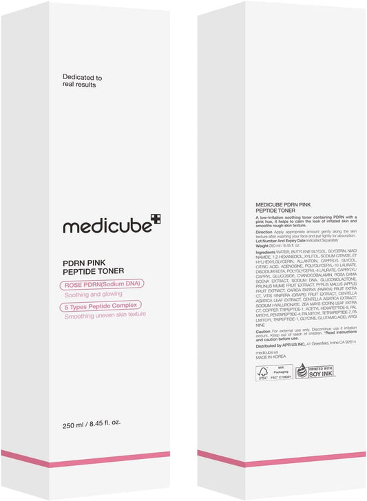 Medicube - PDRN Pink Cica Soothing Toner - 250ml