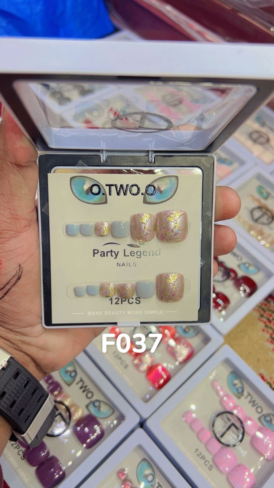 O Two O Nails 12pcs Box