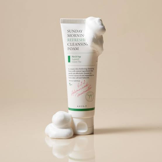 Axis Y Sunday morning Refreshing Cleansing Foam 120 ml