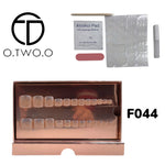 O.Two.O 24 Pcs Nails Box with Nail Glue & Adhesive Tabs,Alcohol Prep Pad,Mini Nail File,Cuticle Stick