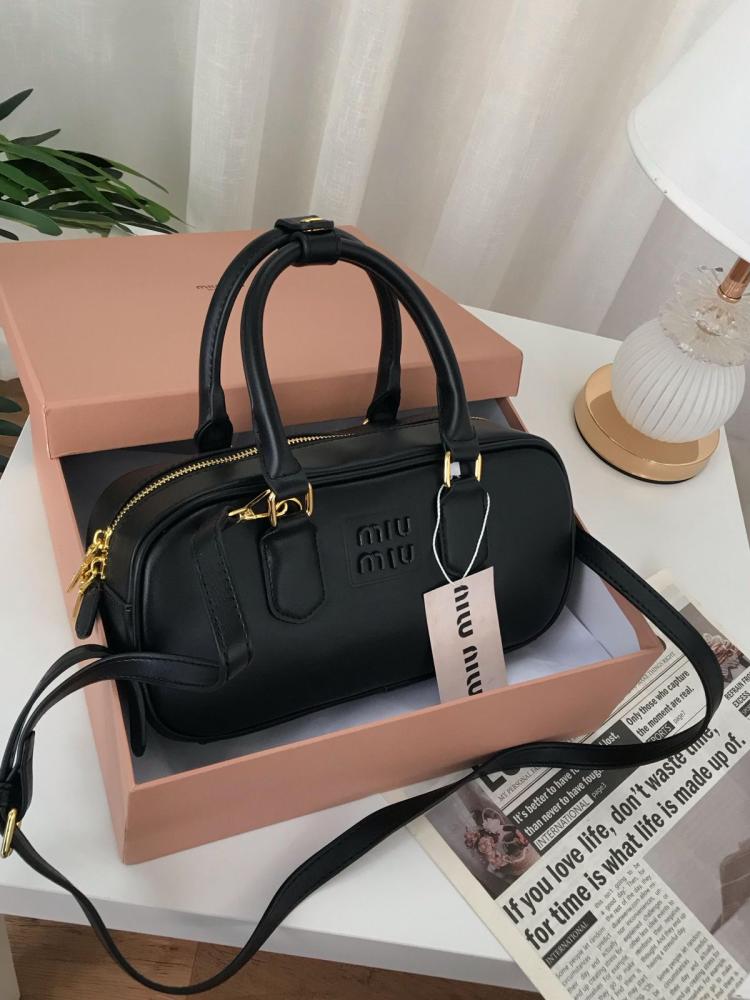 Miu Miu Arcadie leather bag with Box Packaging