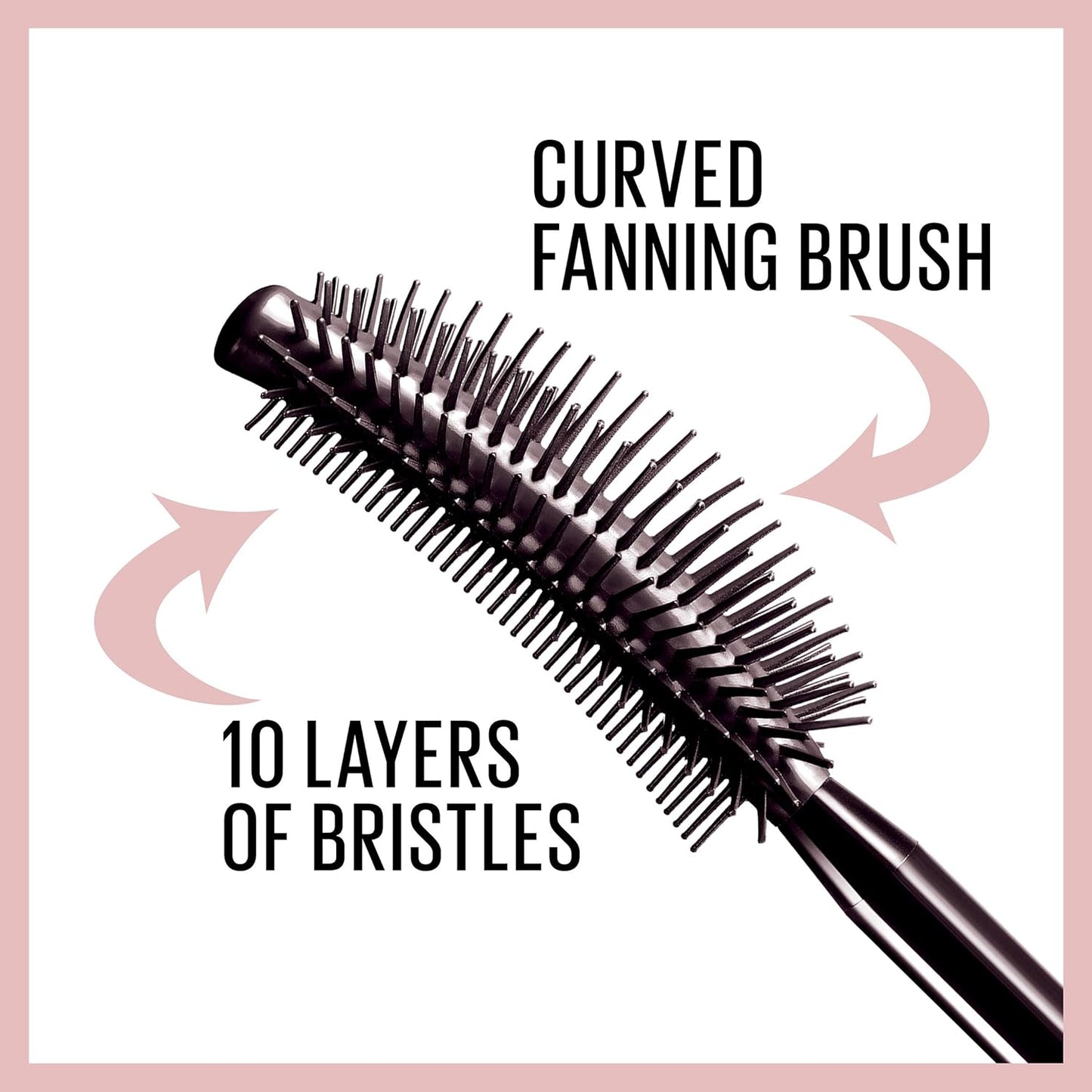 Maybelline New York Volume Mascara, Washable, Full Fan Effect, Long Eyelashes, Clump free, Lash Sensational, Very Black