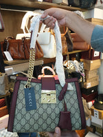 Gucci Padlock Shoulder Bag with box packaging