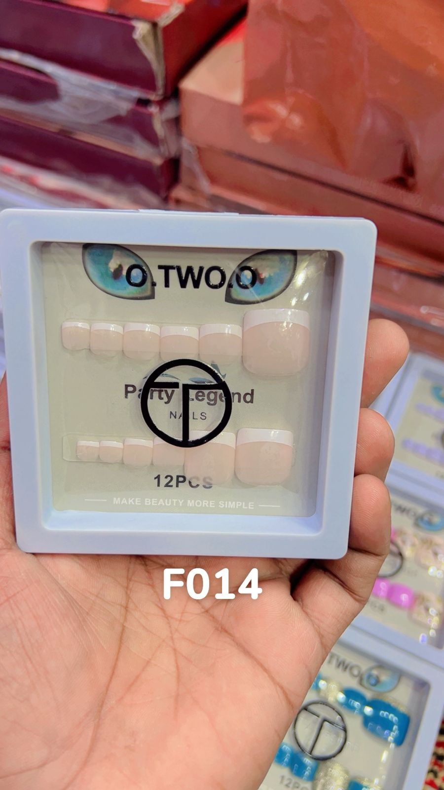O Two O Nails 12pcs Box