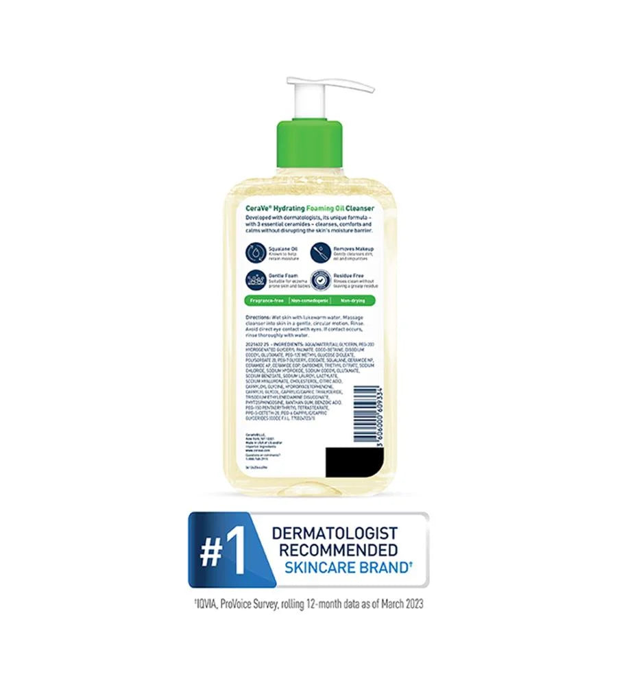 Cerave Hydrating Foaming Oil Cleanser 236ml