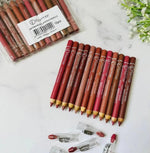Flormar colorful nude lip pencils pack of 12