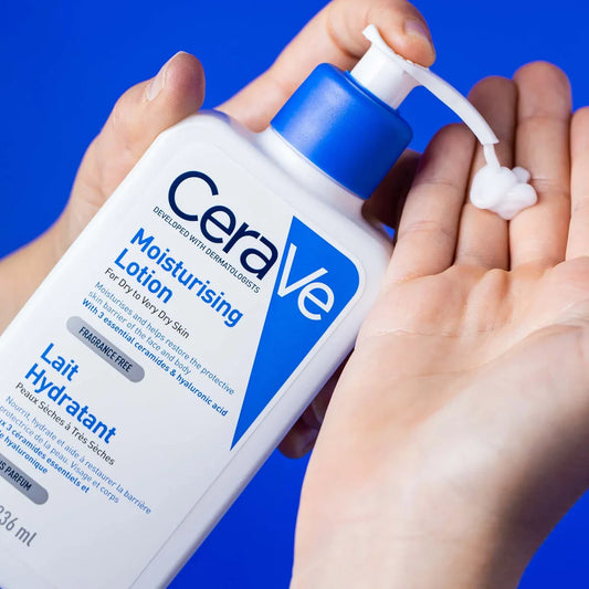 Cera ve Moisturizing Lotion-236 ML. Dry to very Dry skin.
