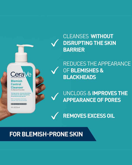 Cera ve Blemish Control Cleanser 236 ml