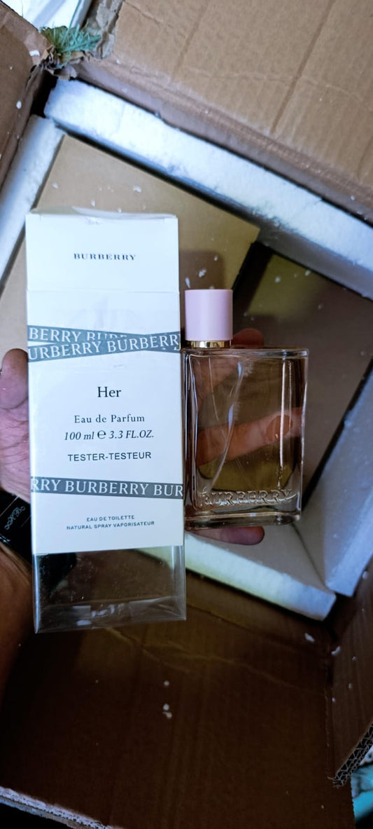 BURBERRY HER TESTER EAU DE PARFUM SPRAY 100Ml