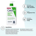 Cera ve Hydrating Facial Cleanser 236 ML.