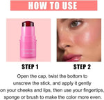 Milk Jelly Blush Makeup Lip Tint, Milk Jelly Tint, Jelly Blush Stick, 1 & 4Pcs Pack Available
