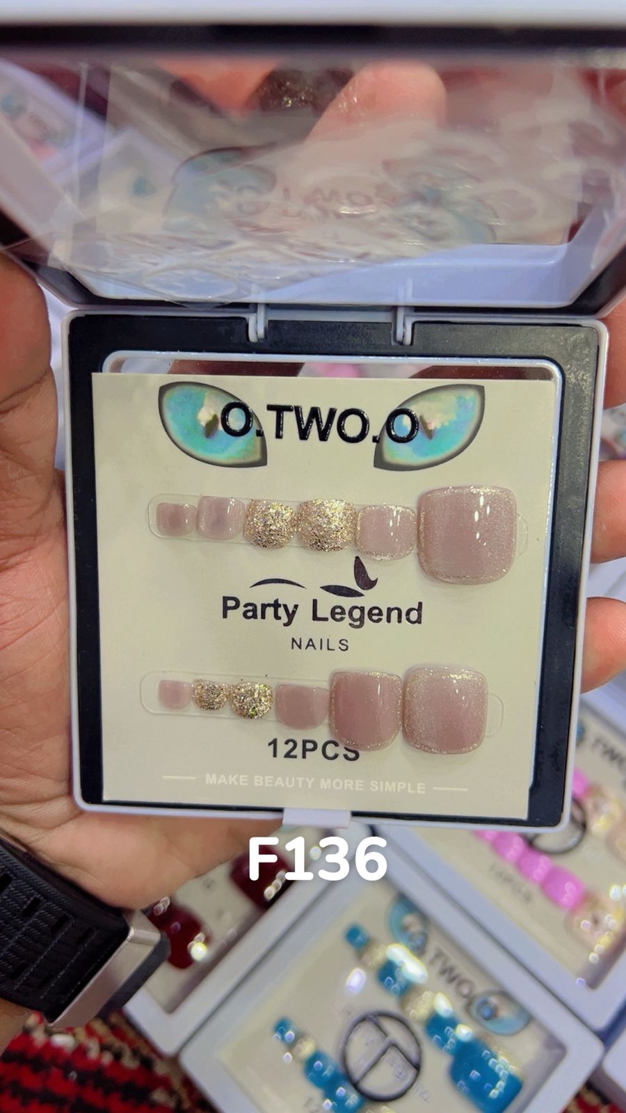 O Two O Nails 12pcs Box