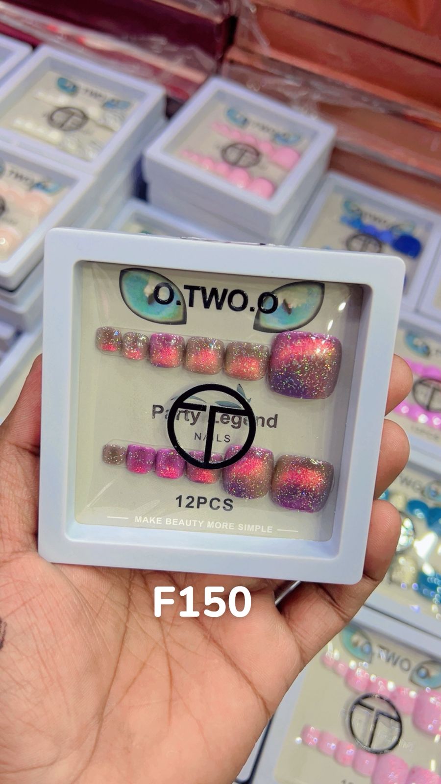 O Two O Nails 12pcs Box