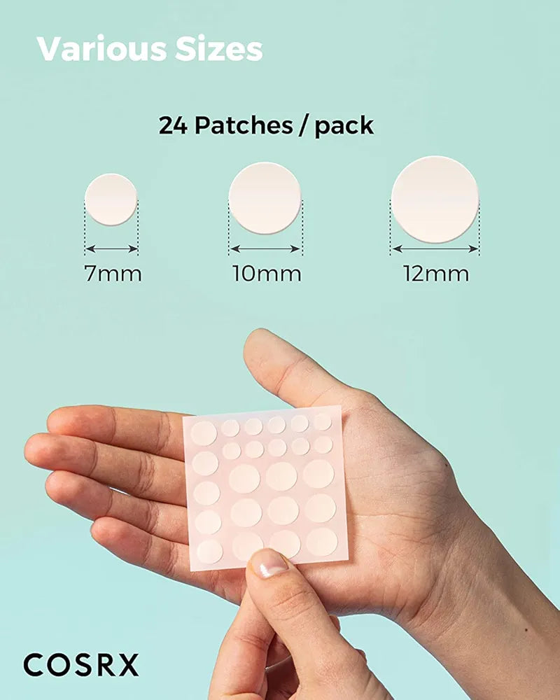 Cosrx Acne + Pimple Master Patches Pack .(24 Patches in one Pack).
