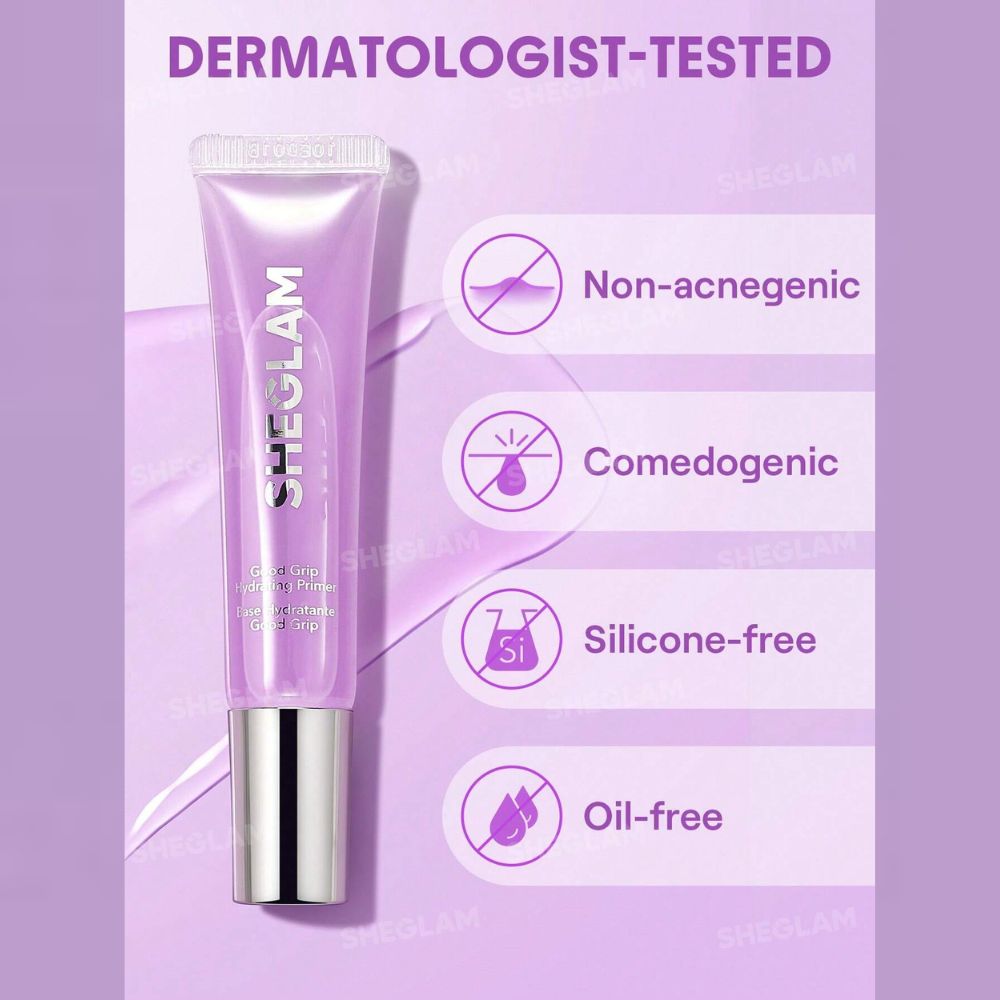 SHEGLAM Good Grip Hydrating Primer-Travel Size - 15ml Blueberry