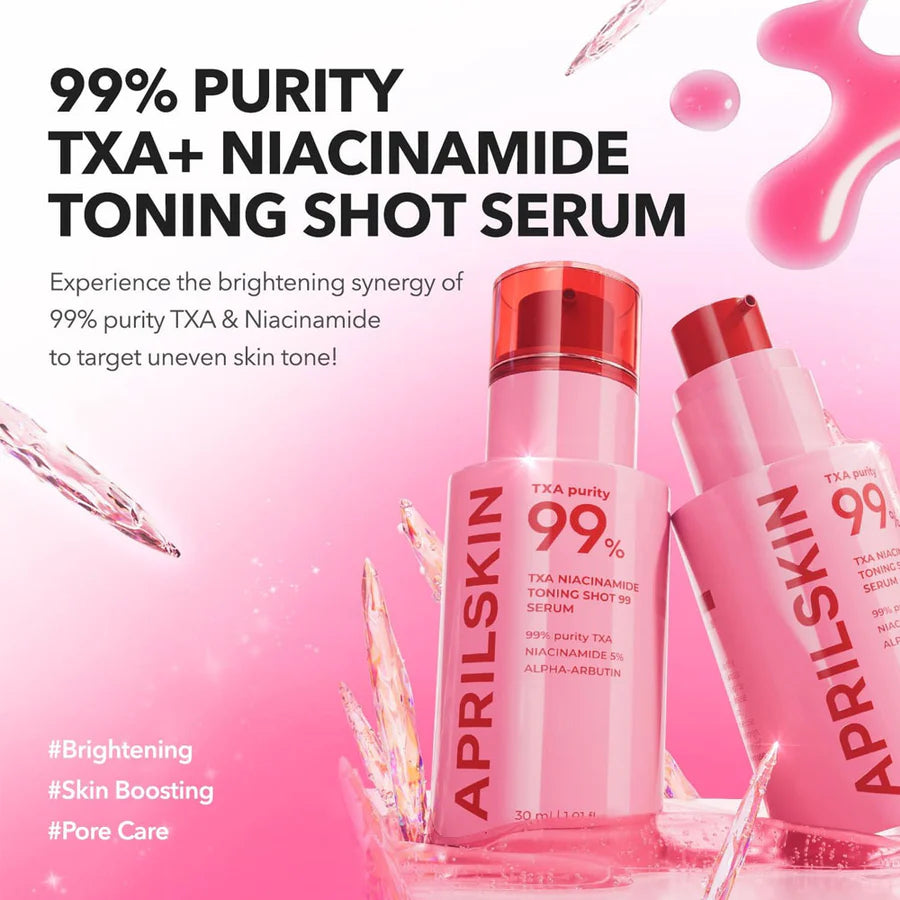 AprilSkin TXA Niacinamide Toning Shot 99 Spicule Serum