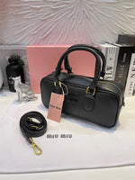 Miu Miu Arcadie leather bag with Box Packaging