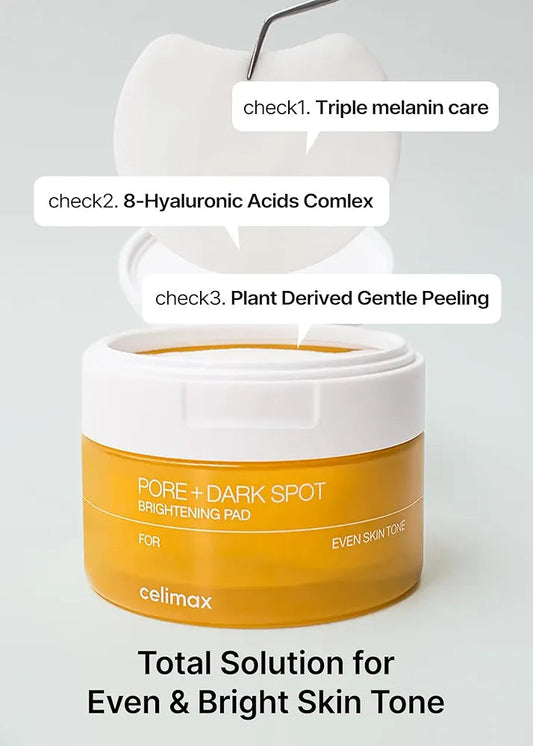 Celimax Pore + Dark Spot Brightening Pad (40 pads)