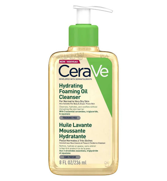 Cerave Hydrating Foaming Oil Cleanser 236ml