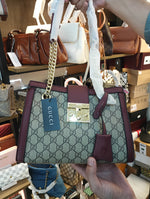 Gucci Padlock Shoulder Bag with box packaging