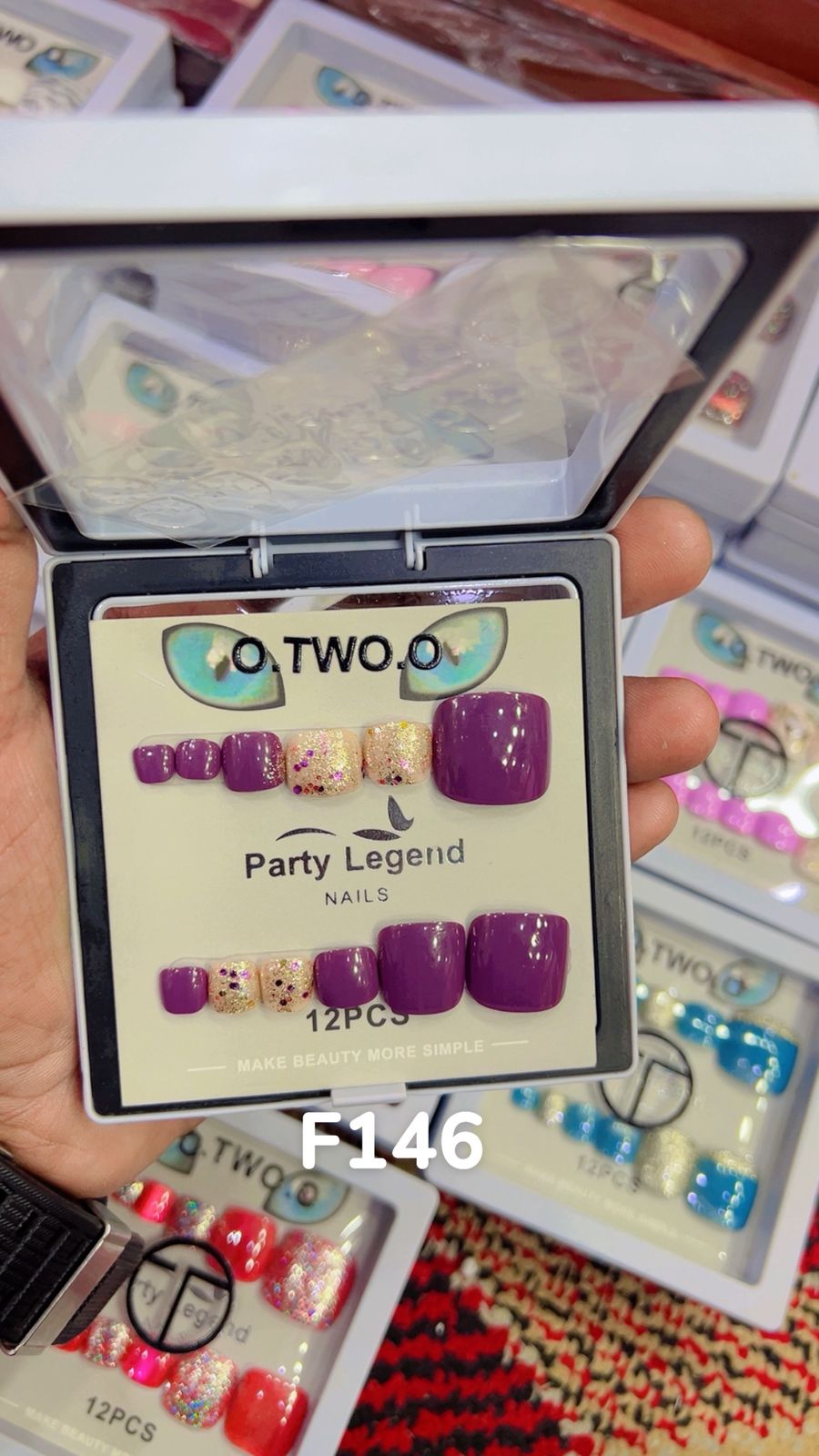 O Two O Nails 12pcs Box
