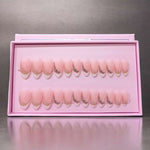 O.Two.O 24 Pcs Nails Box with Nail Glue & Adhesive Tabs,Alcohol Prep Pad,Mini Nail File,Cuticle Stick
