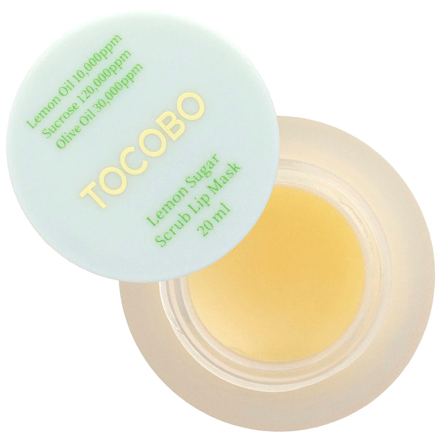 Tocobo Lemon Sugar Scrub Lip Mask, 20 ml