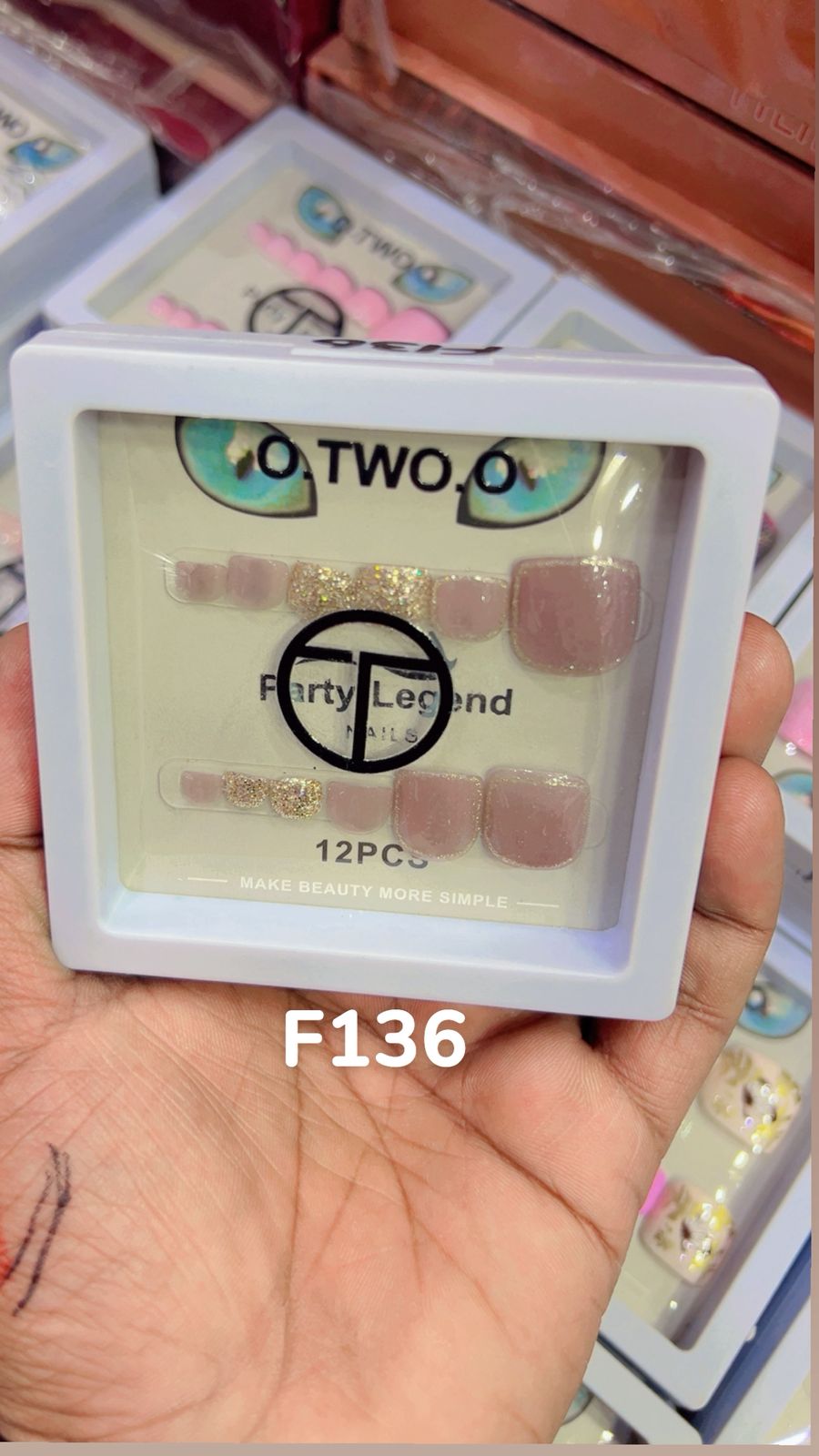 O Two O Nails 12pcs Box