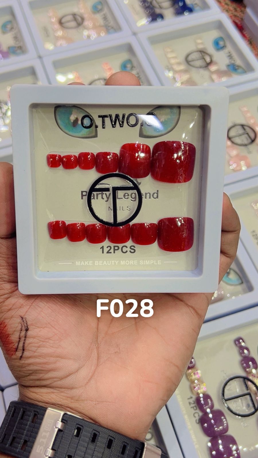 O Two O Nails 12pcs Box