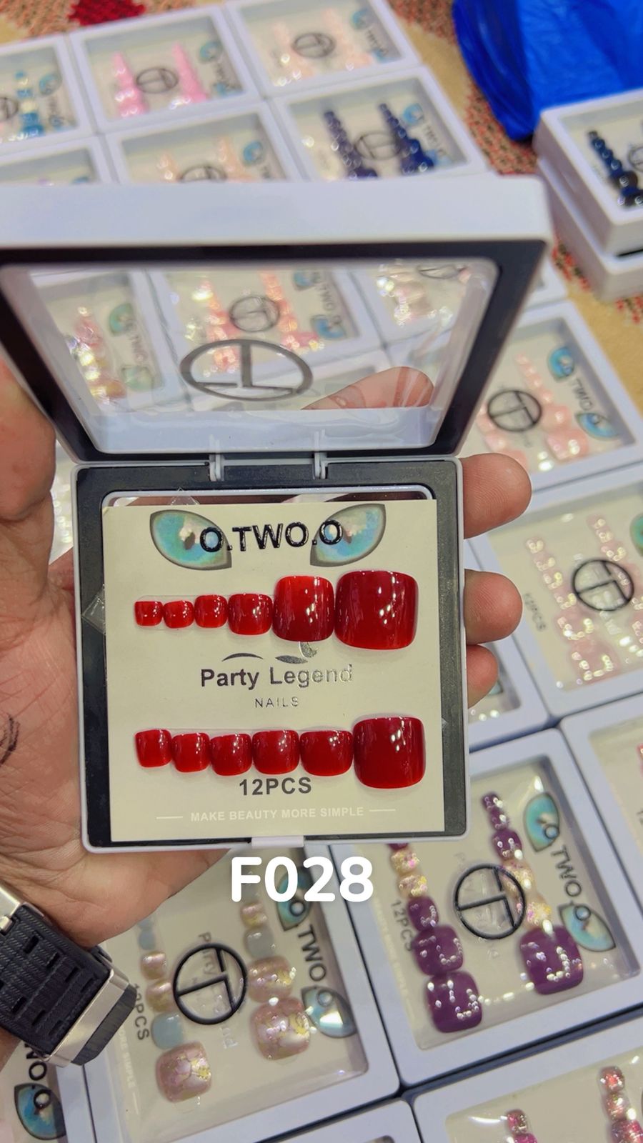 O Two O Nails 12pcs Box